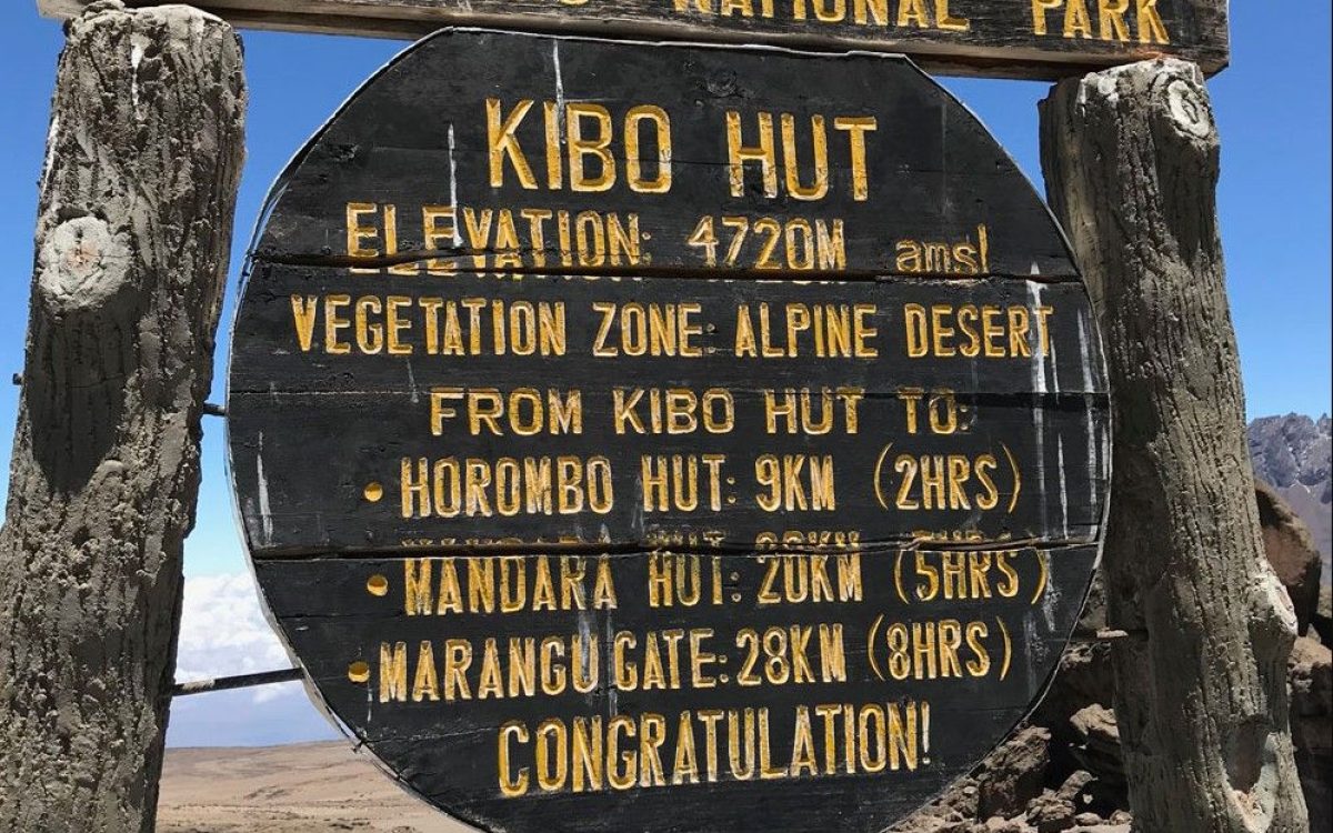 Kibo huts